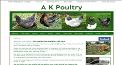 Desktop Screenshot of akpoultry.com